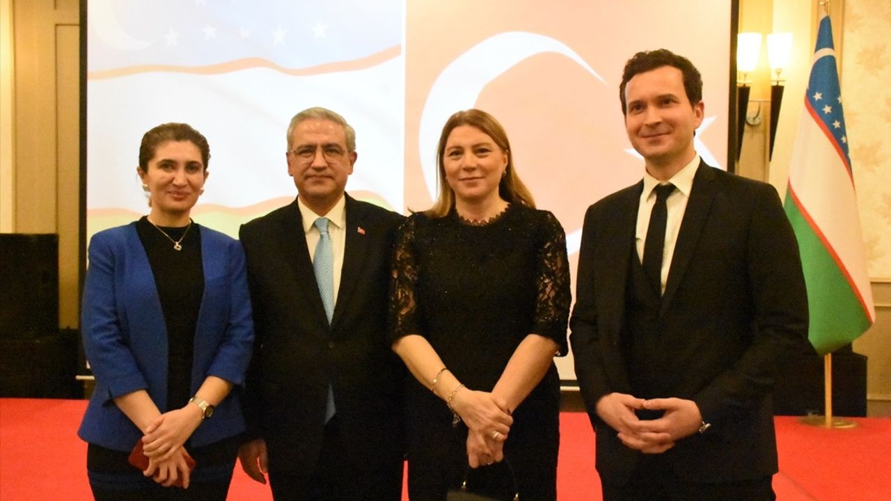 Türkiye'nin Taşkent Büyükelçisi Olgan Bekar, Özbekistan'da Veda Resepsiyonu Düzenledi