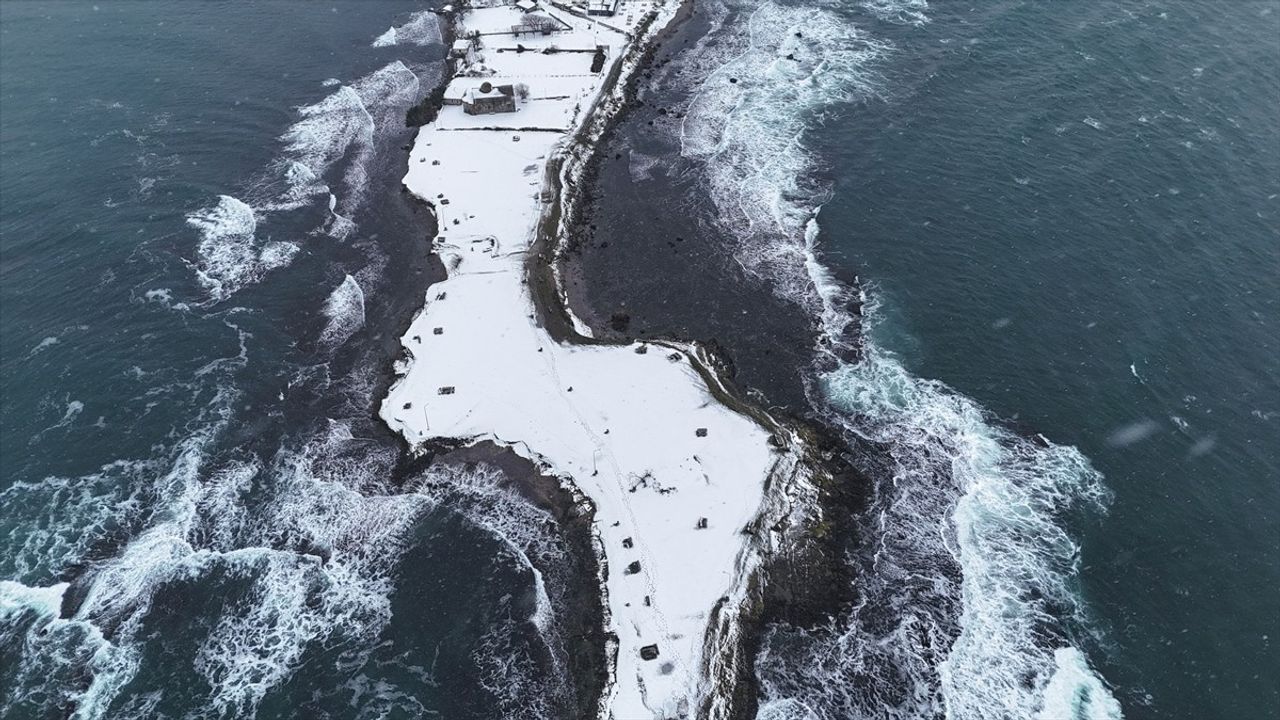 Yason Burnu, Karla Beyaza Büründü: Havadan Görüntüler