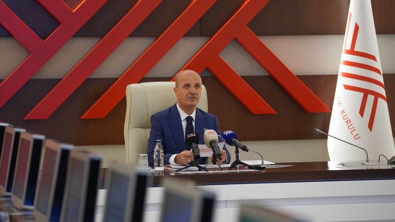 YÖK Başkanı Özvar, Türkiye Üniversite Deneyim Araştırmasını Değerlendirdi