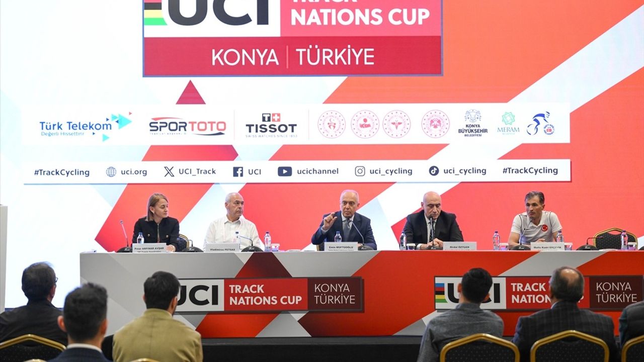 2025 UCI Pist Bisikleti Uluslar Kupası Konya'da Başlıyor