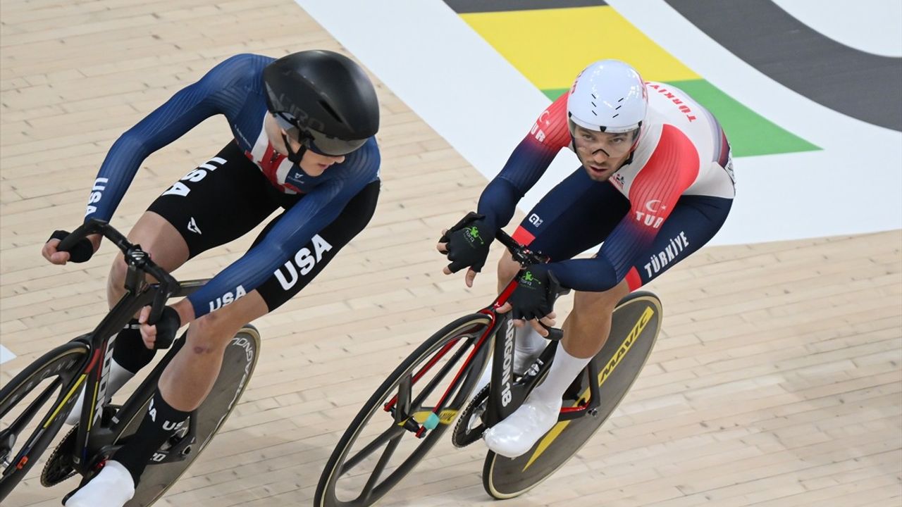 2025 UCI Pist Bisikleti Uluslar Kupası'nın 2. Gün Yarışları Konya'da Başladı