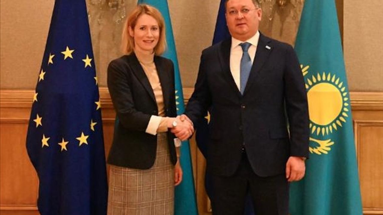 AB ve Kazakistan, Hazar Denizi Geçişli Koridor Geliştirme Projelerini Değerlendiriyor