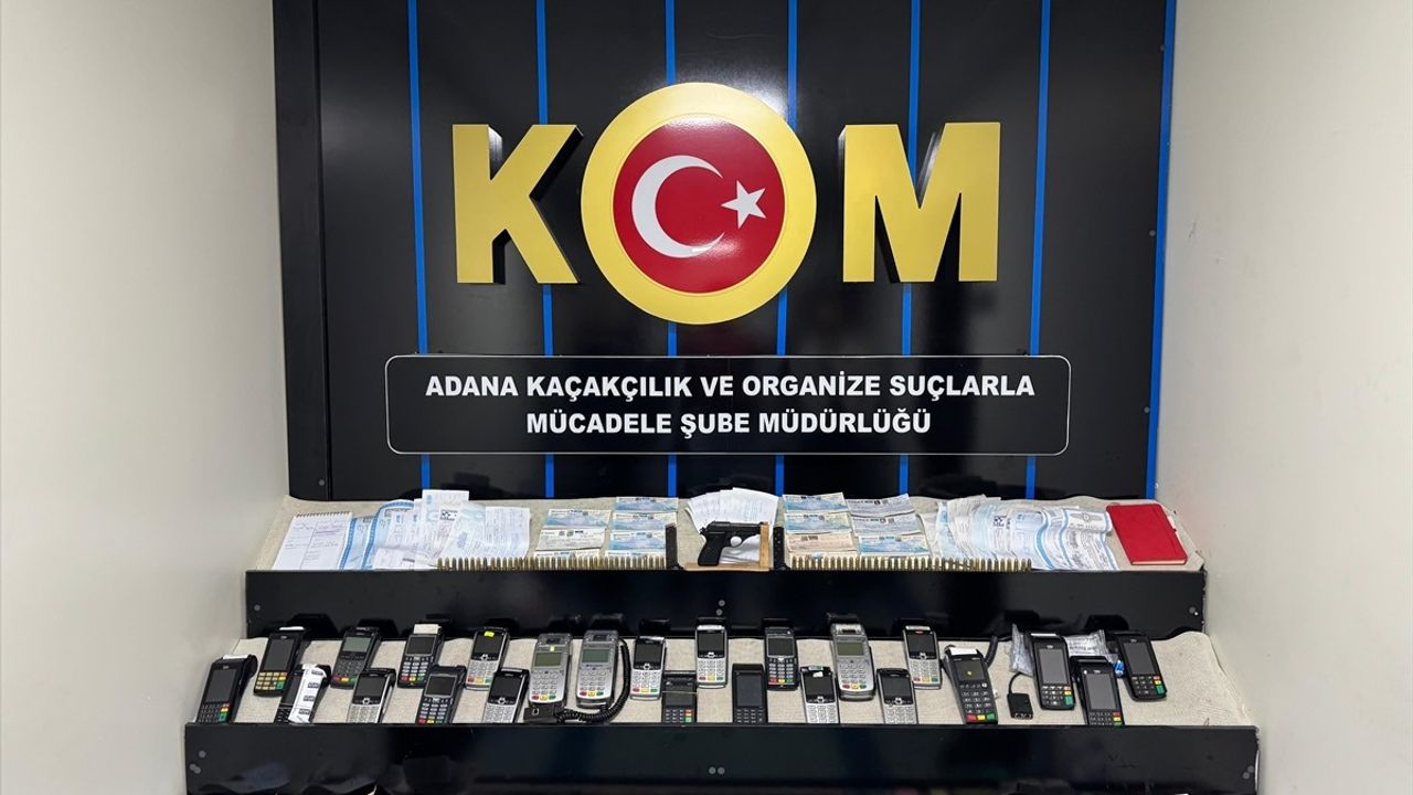 Adana'da Tefecilik Operasyonunda 12 Şüpheli Gözaltına Alındı