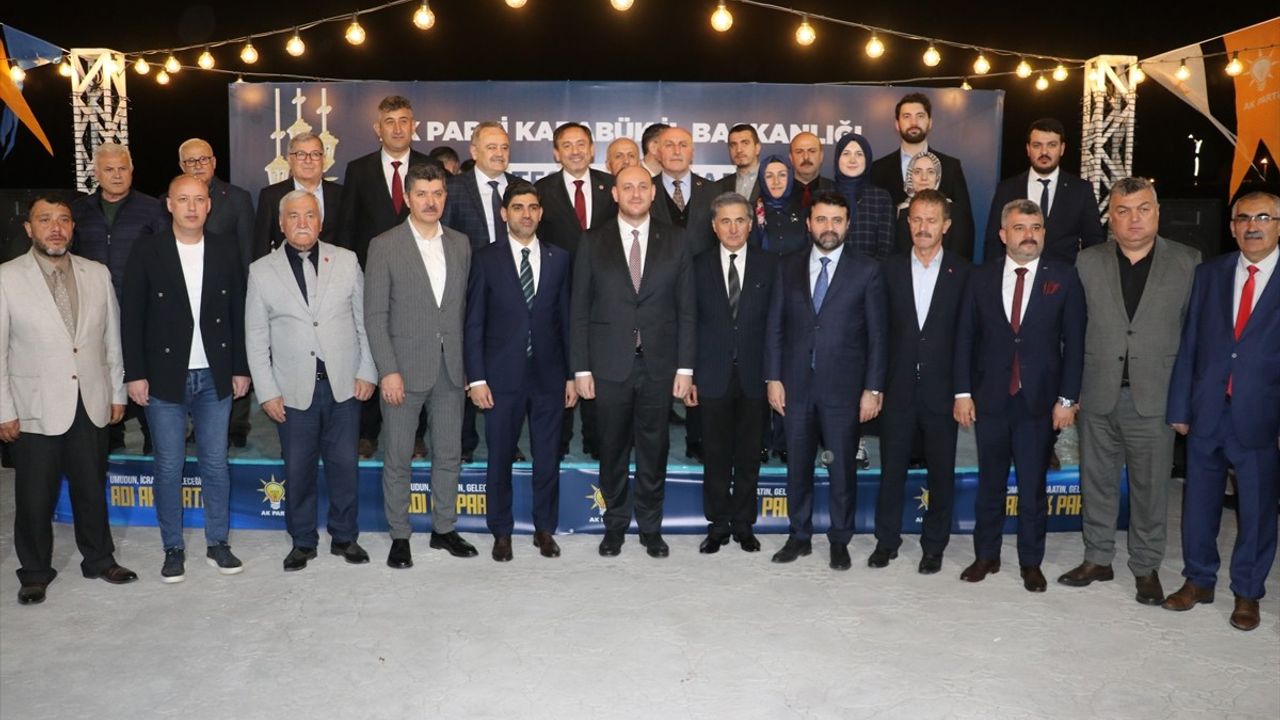 AK Parti Genel Başkan Yardımcısı Büyükgümüş Karabük'te önemli açıklamalarda bulundu