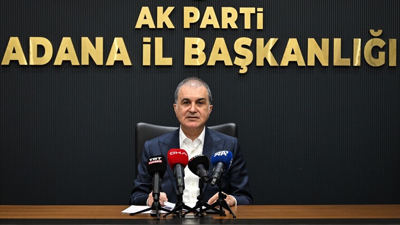 AK Parti Sözcüsü Ömer Çelik: Suriye'deki Terörist Saldırılar Birlik ve Dirliğe Yönelik Tehditler