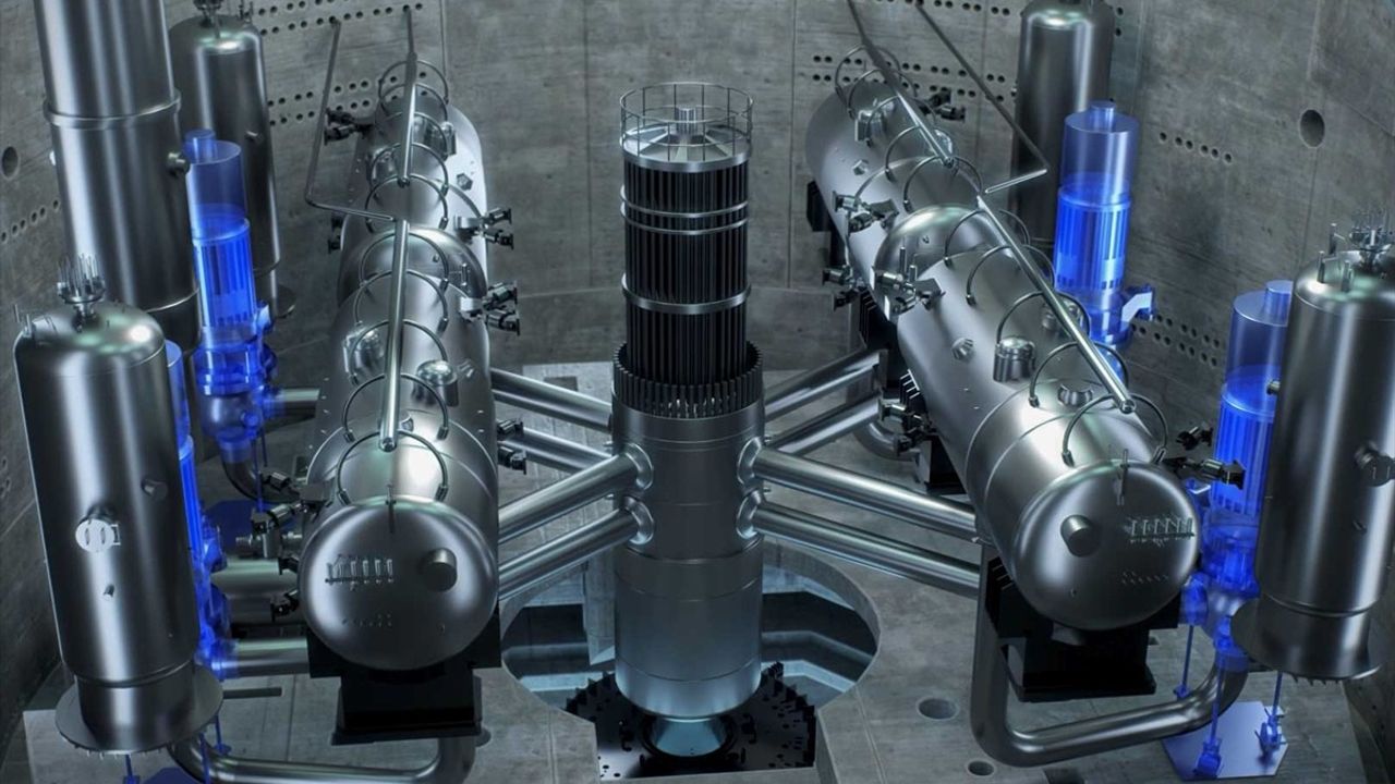 Akkuyu Nükleer Güç Santrali'nde 1. Güç Ünitesinin Pompa Motorları Rölantiye Alındı