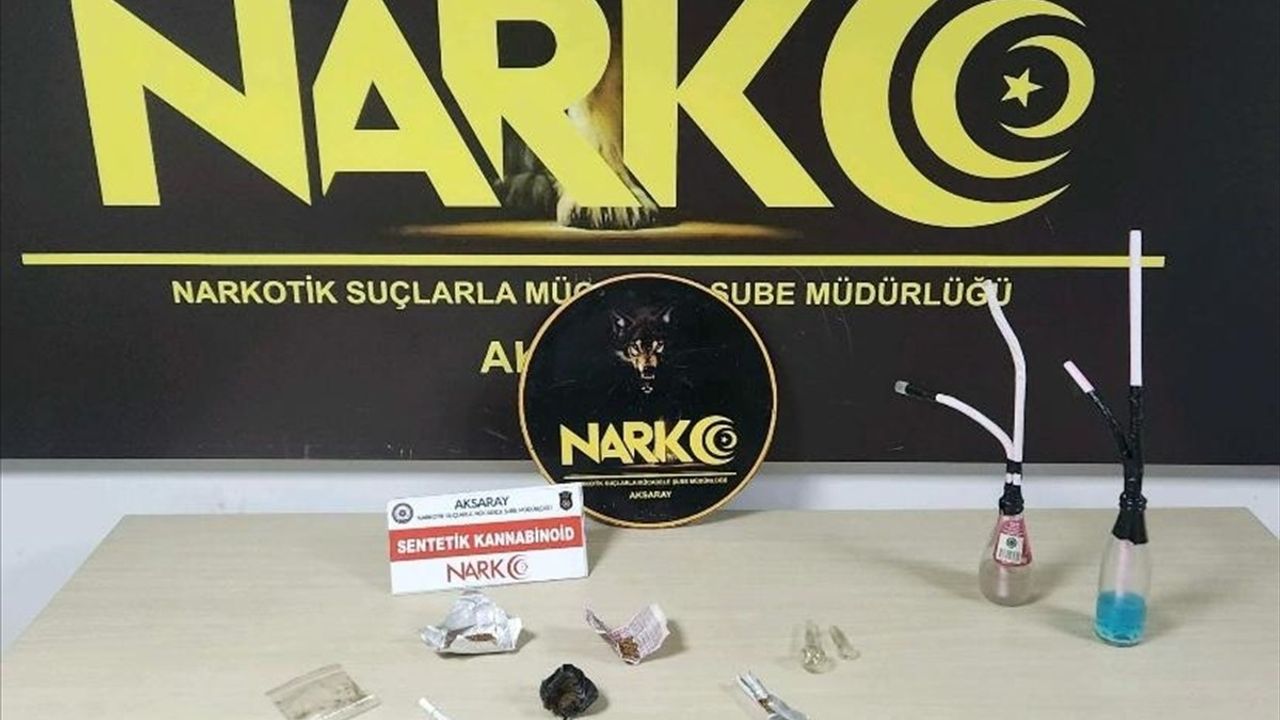 Aksaray'da Uyuşturucu Operasyonu: 3 Şüpheli Tutuklandı