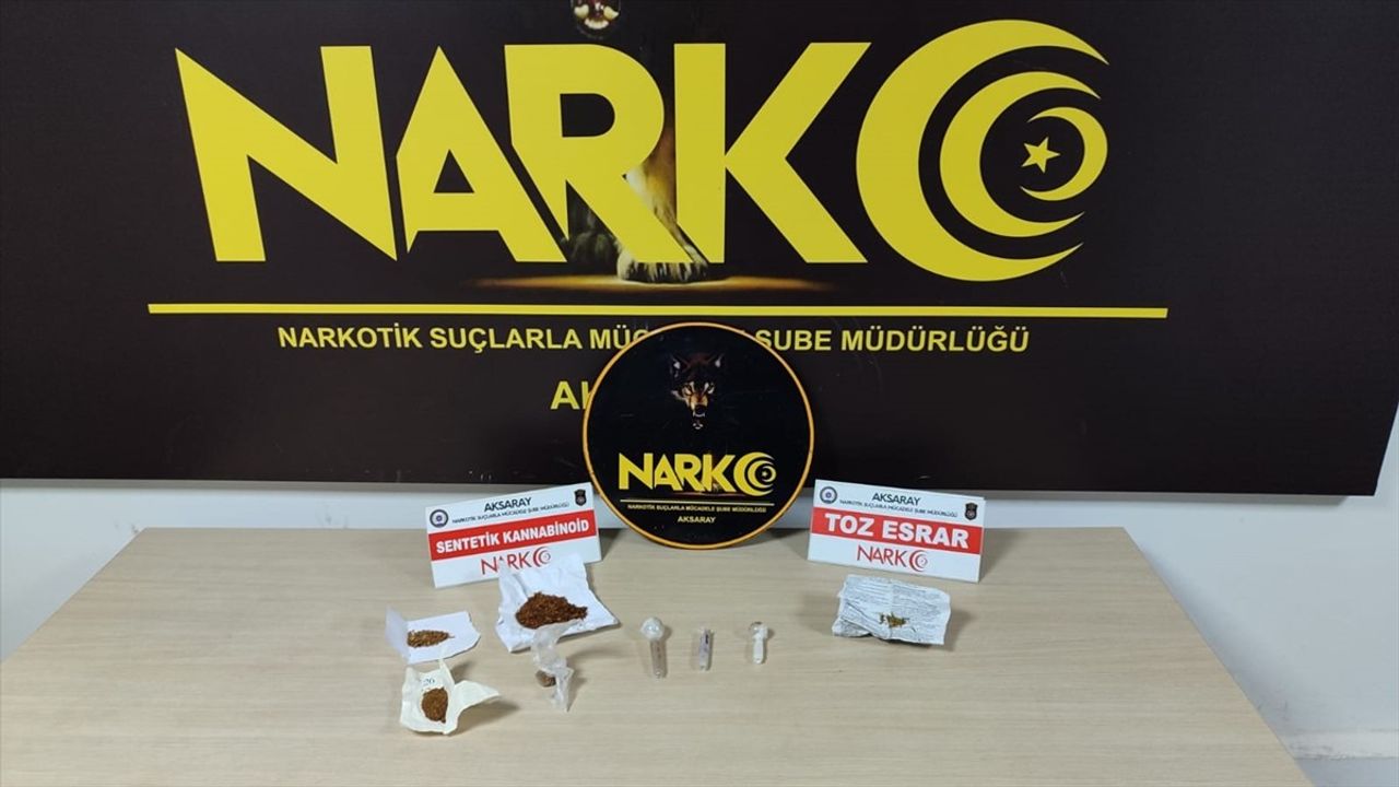 Aksaray'da Uyuşturucu Operasyonu: 4 Zirhlı Zanlı Tutuklandı