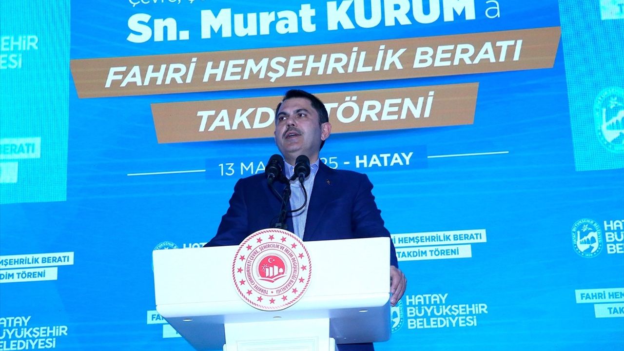 Bakan Kurum, Hatay'da Deprem Çalışmalarını Anlattı