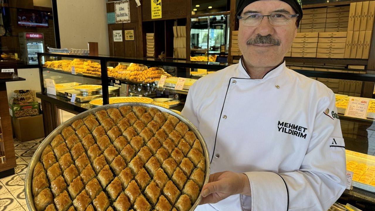 Baklavacılarda Ramazan Bayramı Hazırlıkları Yoğunlaştı