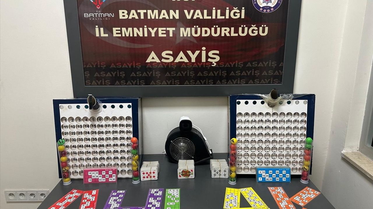 Batman'da Kumar Operasyonu: 33 Kişiye Büyük Ceza