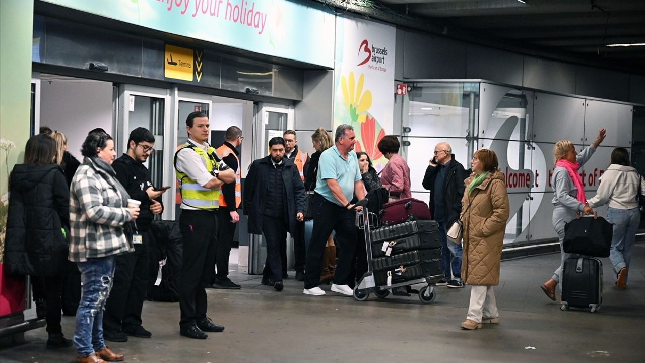 Belçika'da Çalışanlar Bir Günlük Grevde