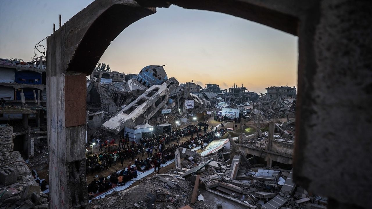 Beyt Lahiya'da Ramazan Dayanışması: Toplu İftar Etkinliği Düzenlendi