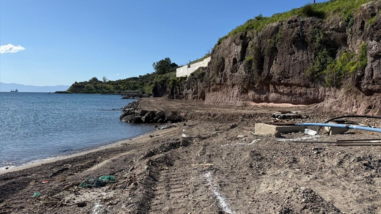 Bodrum'da Denize Dolgu Yapan Firmaya İdari Ceza Uygulandı