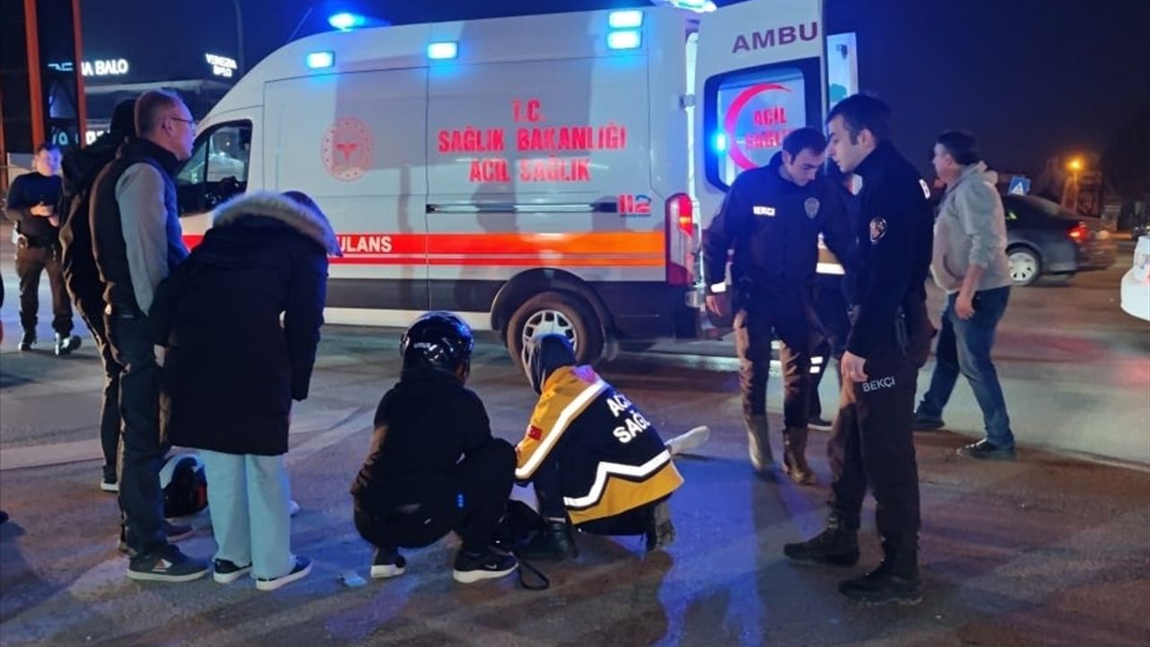 Bursa İnegöl'de Motosiklet Kazası: Sürücü Ağır Yaralı