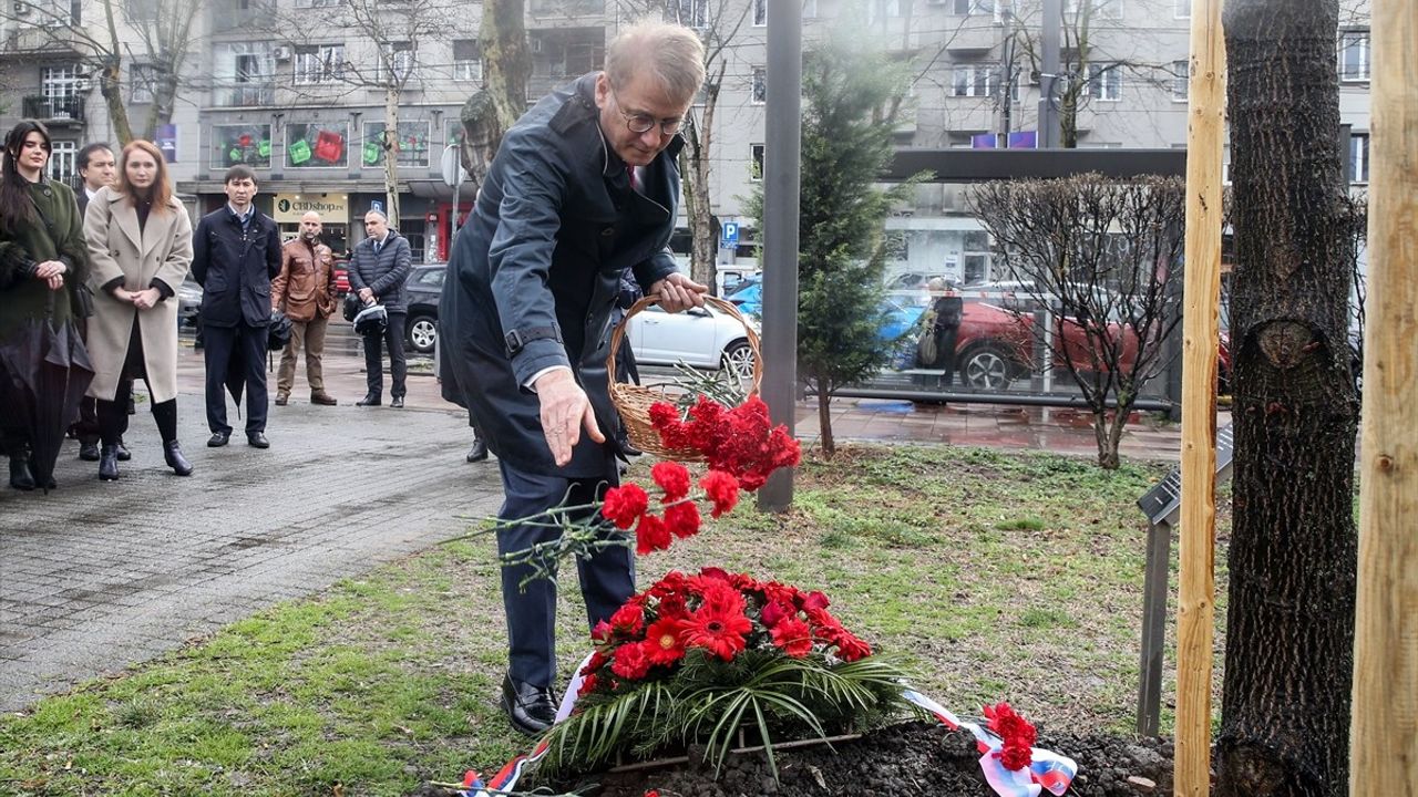 Büyükelçi Ahmet Galip Balkar, 42 Yıl Sonra Sırbistan'da Anıldı