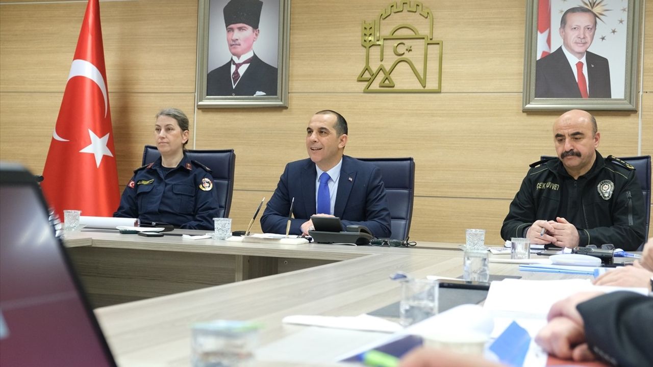 Çankırı'da Asayiş ve Güvenlik Bilgilendirme Toplantısı Düzenlendi