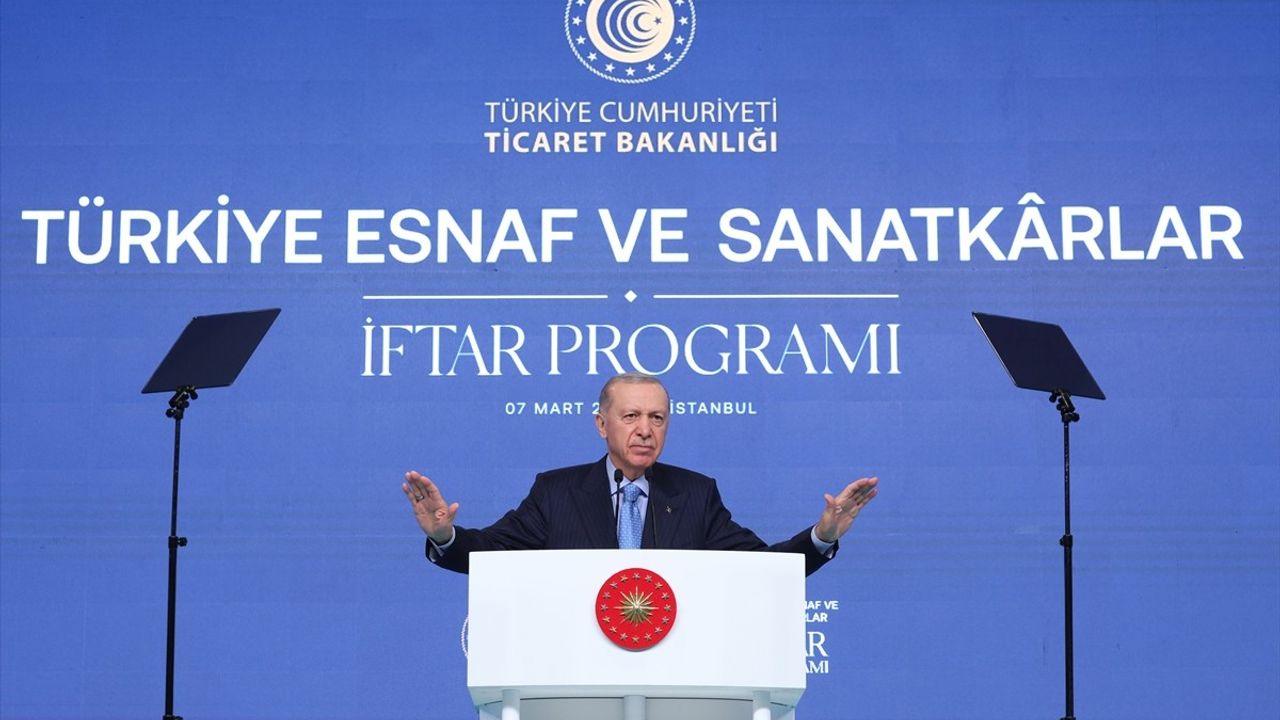Cumhurbaşkanı Erdoğan, Esnaf ve Sanatkarlarla İftar Programında Konuştu