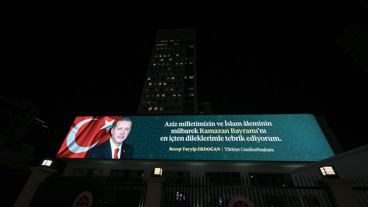 Cumhurbaşkanı Erdoğan'ın Ramazan Bayramı Mesajı İletişim Başkanlığı'na Yansıtıldı