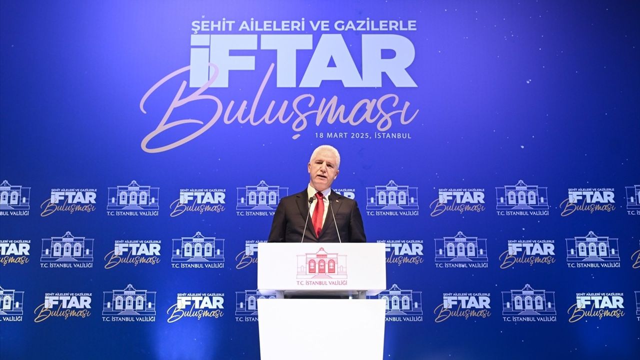 Cumhurbaşkanı Yardımcısı Yılmaz, Şehit Aileleri ve Gazilerle İftar Buluşması'na Katıldı
