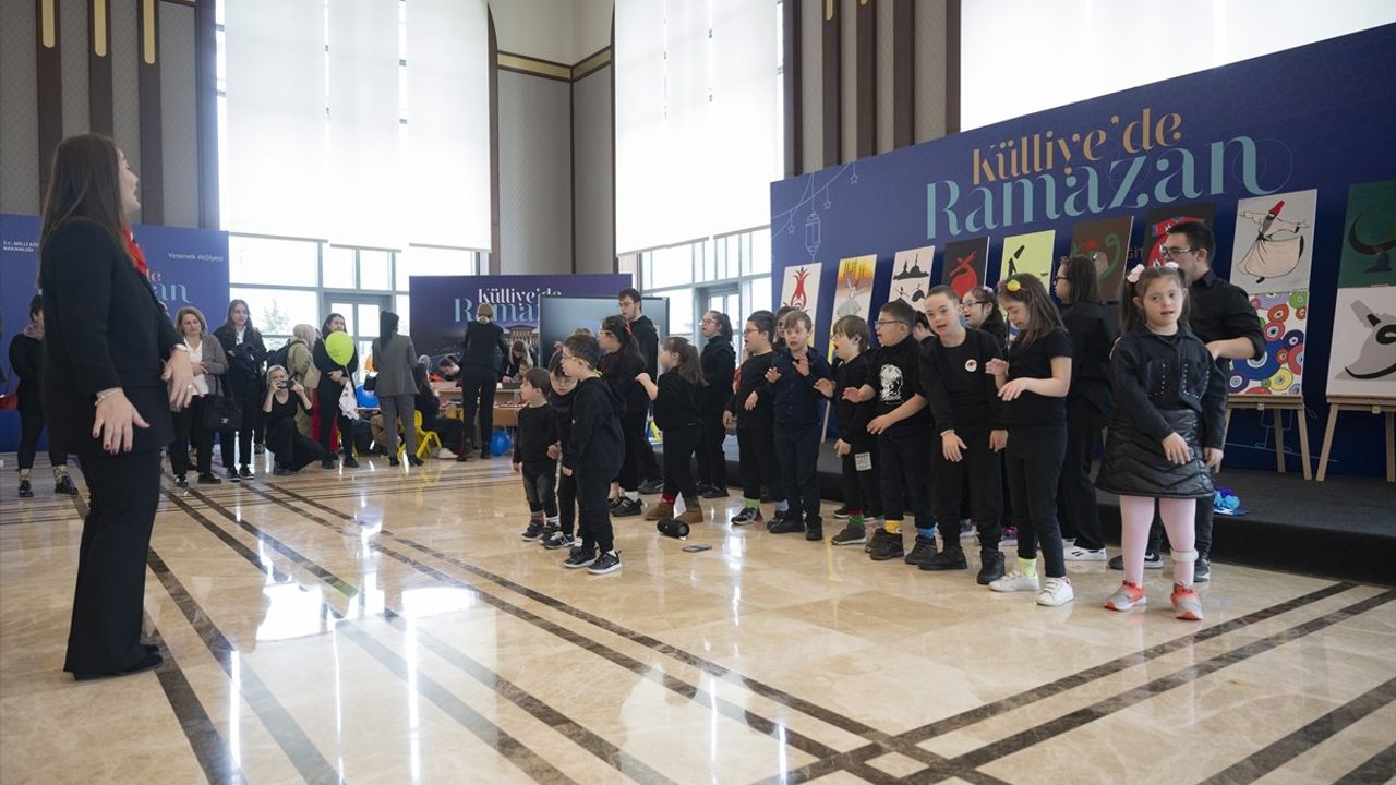 Cumhurbaşkanlığı Külliyesi'nde Dünya Down Sendromu Farkındalık Günü Kutlandı