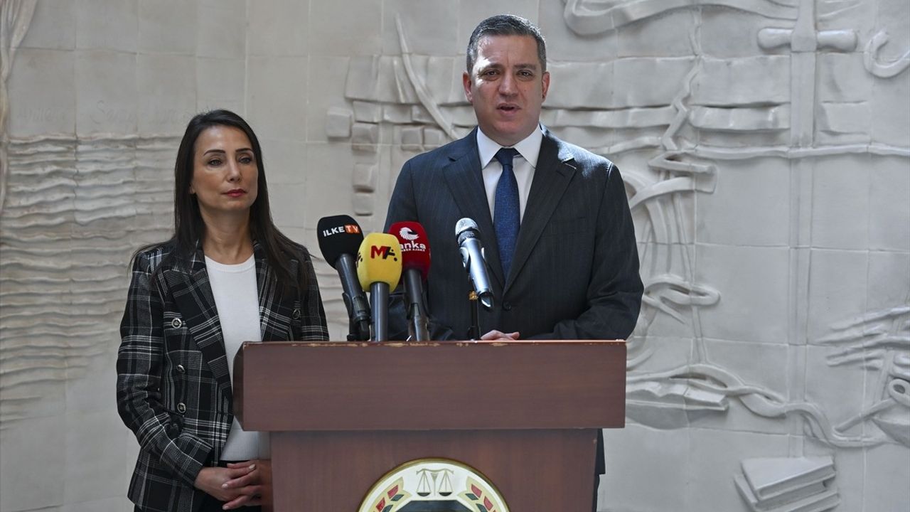 DEM Parti Eş Genel Başkanı Hatimoğulları Türkiye Barolar Birliği'ni Ziyaret Etti