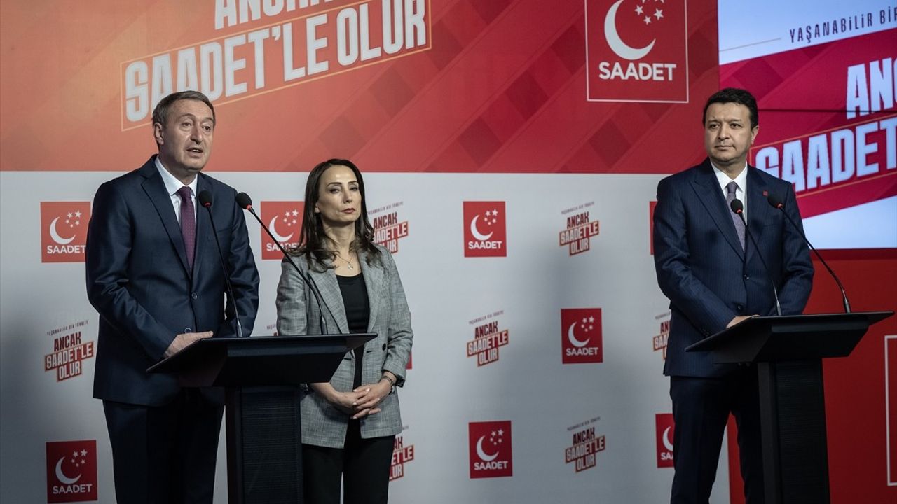 DEM Parti Heyetinden Saadet Partisi Ziyareti