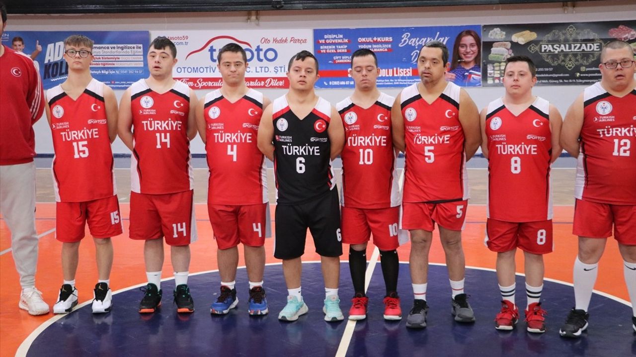 Down Sendromlular Basketbol Milli Takımı, Avrupa Şampiyonası'nda Şampiyonluk Hedefliyor