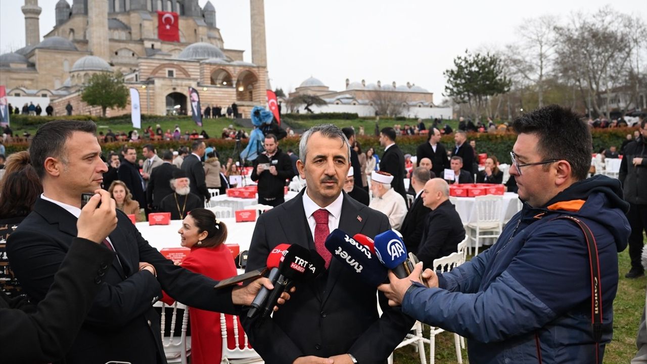 Edirne'de Büyük Selimiye İftarı: Balkanları Bir Araya Getiren Gelenek