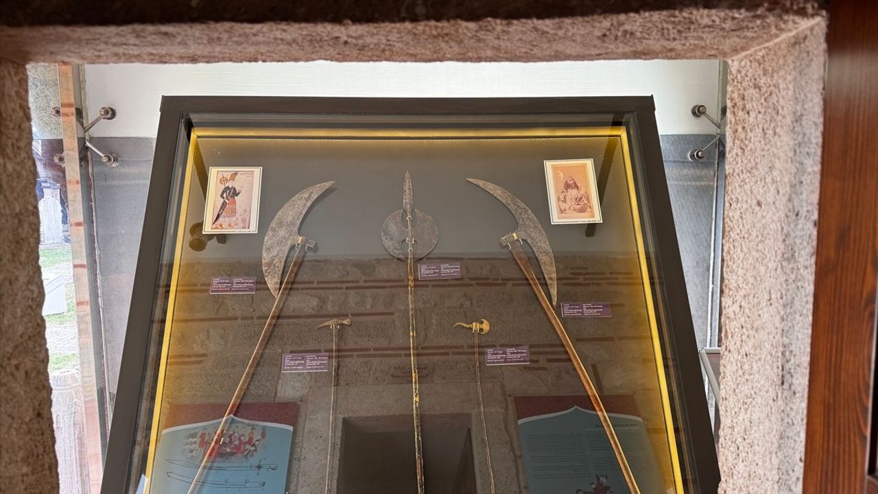 Edirne'de Tarih Boyunca Silah Teknolojisi Sergilendi