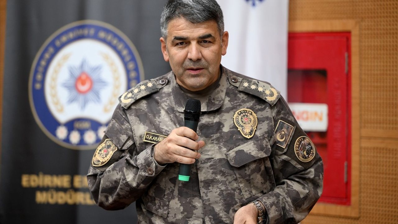 Edirne Emniyet Müdürlüğü'nde İftar Programı Düzenlendi