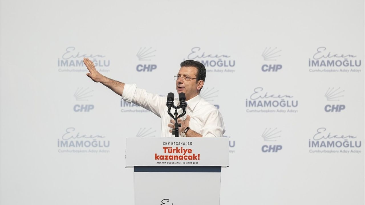 Ekrem İmamoğlu, Ankara'da CHP Partililerine Seslendi