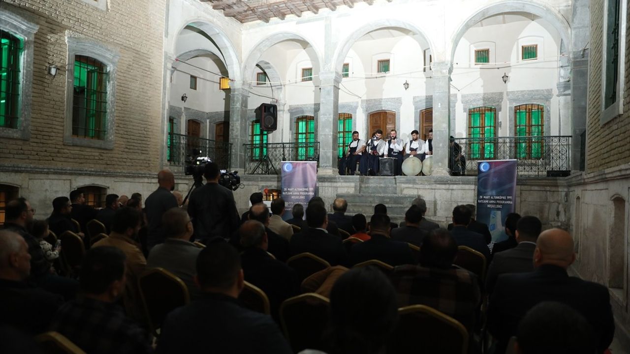 Erbil'de Altunköprü Katliamı'nın 34. Yılı Anma Etkinliği Düzenlendi