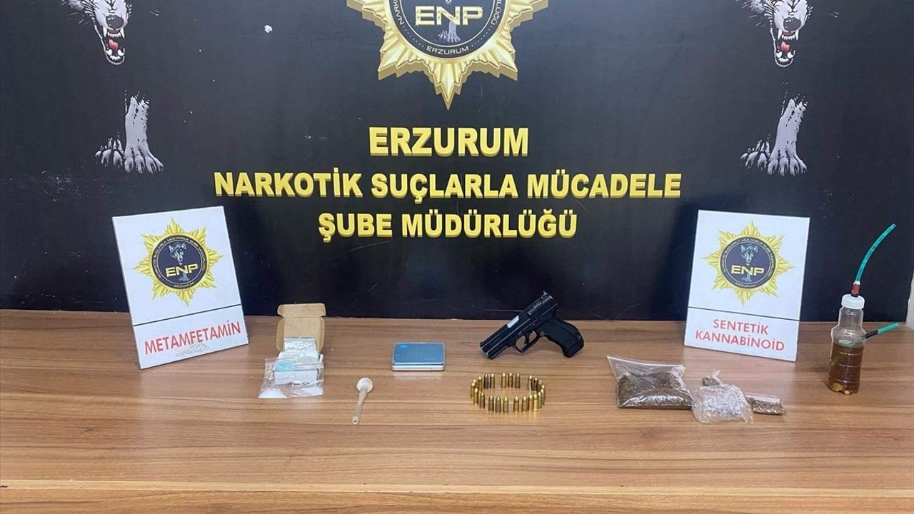 Erzurum'da Uyuşturucu Operasyonu: 5 Zanlı Tutuklandı