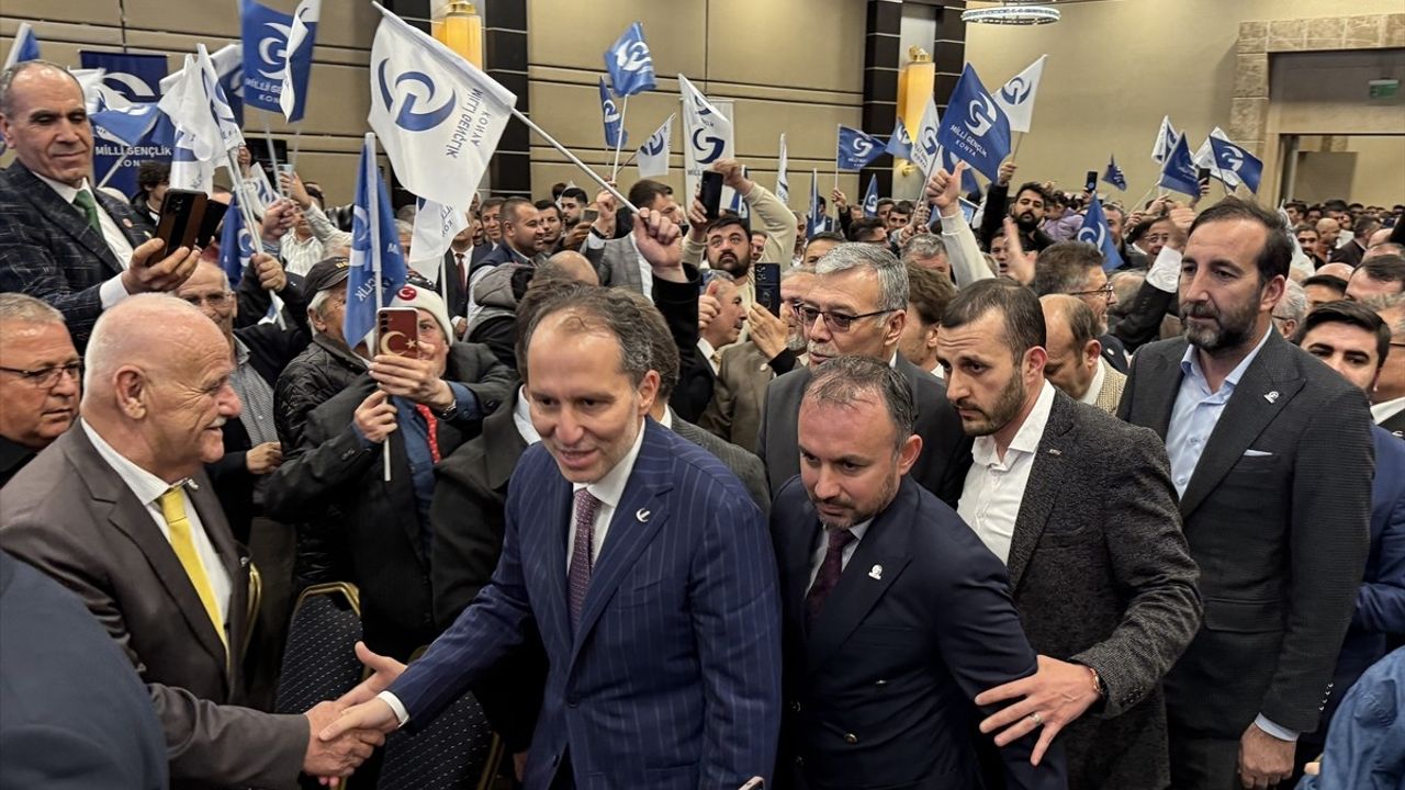 Fatih Erbakan, Konya'da Necmettin Erbakan'ı Anma Programına Katıldı