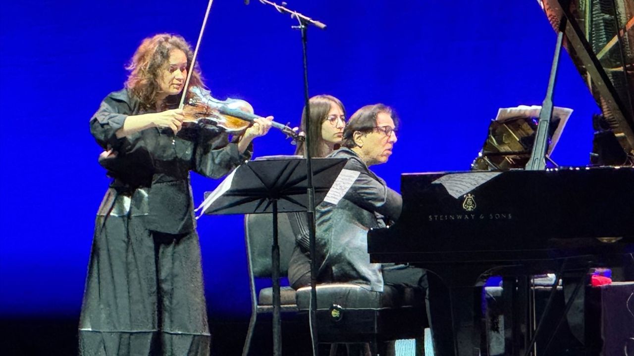 Fazıl Say ve Patricia Kopatchinskaja İstanbul'da Birlikte Konser Verdi