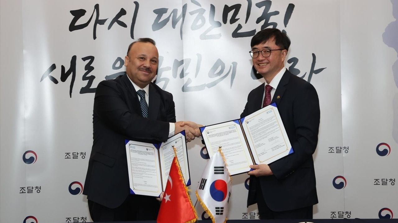 Kamu İhale Kurumu, Güney Kore Kamu Alımları Servisi ile İşbirliği Anlaşması İmzaladı