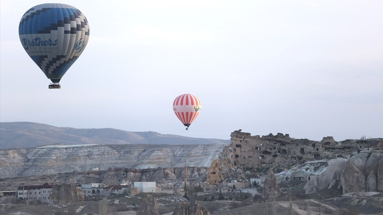 Kapadokya'da 2025 İlk İki Ayda Turist Sayısı Arttı