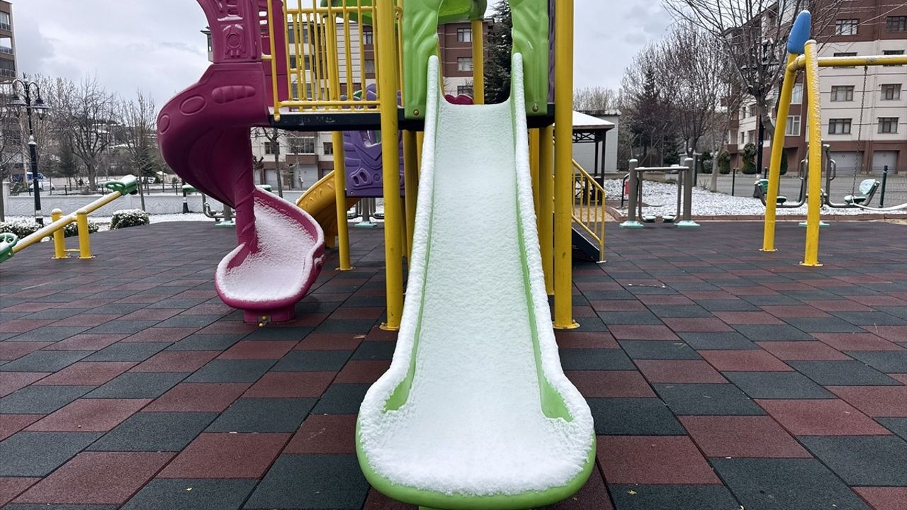 Kastamonu'da Etkili Kar Yağışı