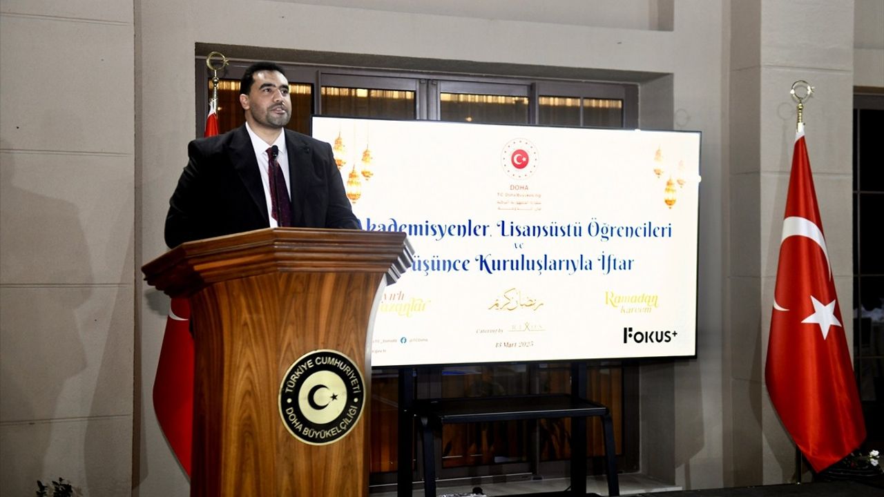 Katar'daki Türk Akademisyen ve Lisansüstü Öğrenciler İftarda Buluştu