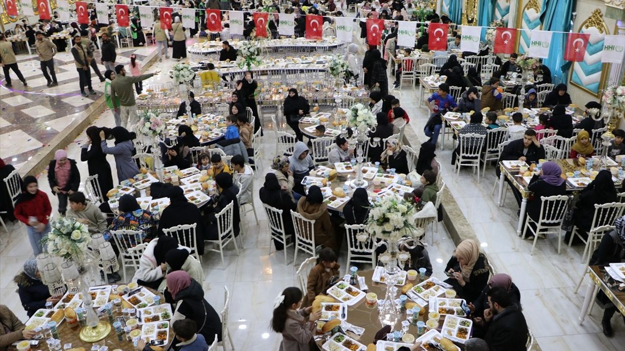 Kilis'te Yetimler İHH'nin 'Kardeşlik İftarı'nda Buluştu