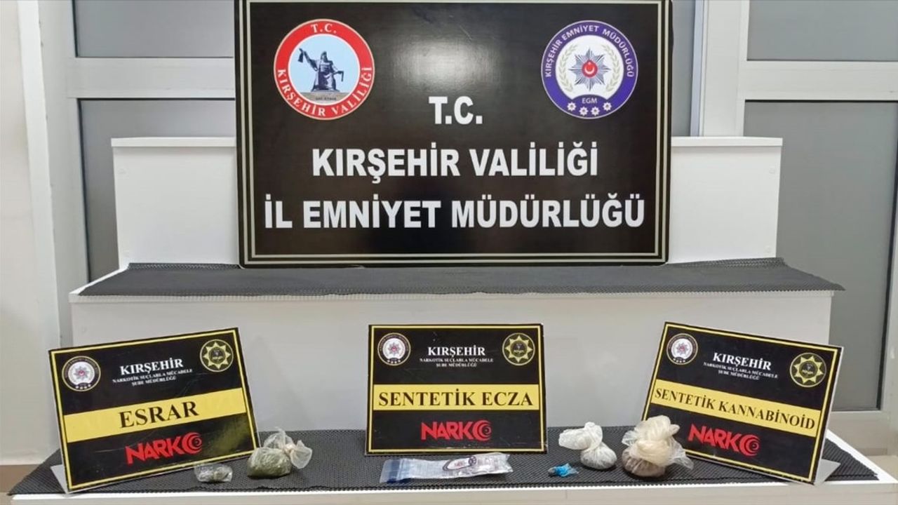 Kırşehir'de Uyuşturucu Operasyonu: 7 Şüpheli Tutuklandı