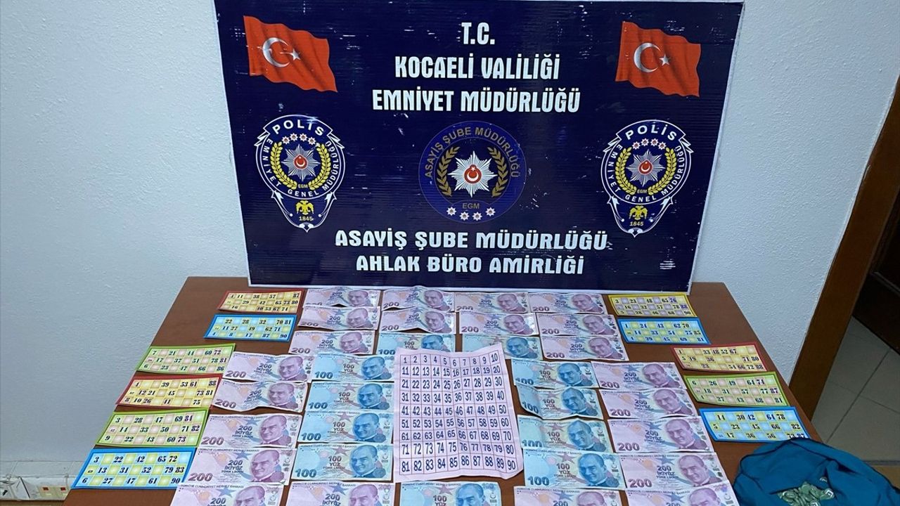 Kocaeli'de Kumar Oynayan 7 Kişiye 64 Bin 729 Lira Ceza Uygulandı