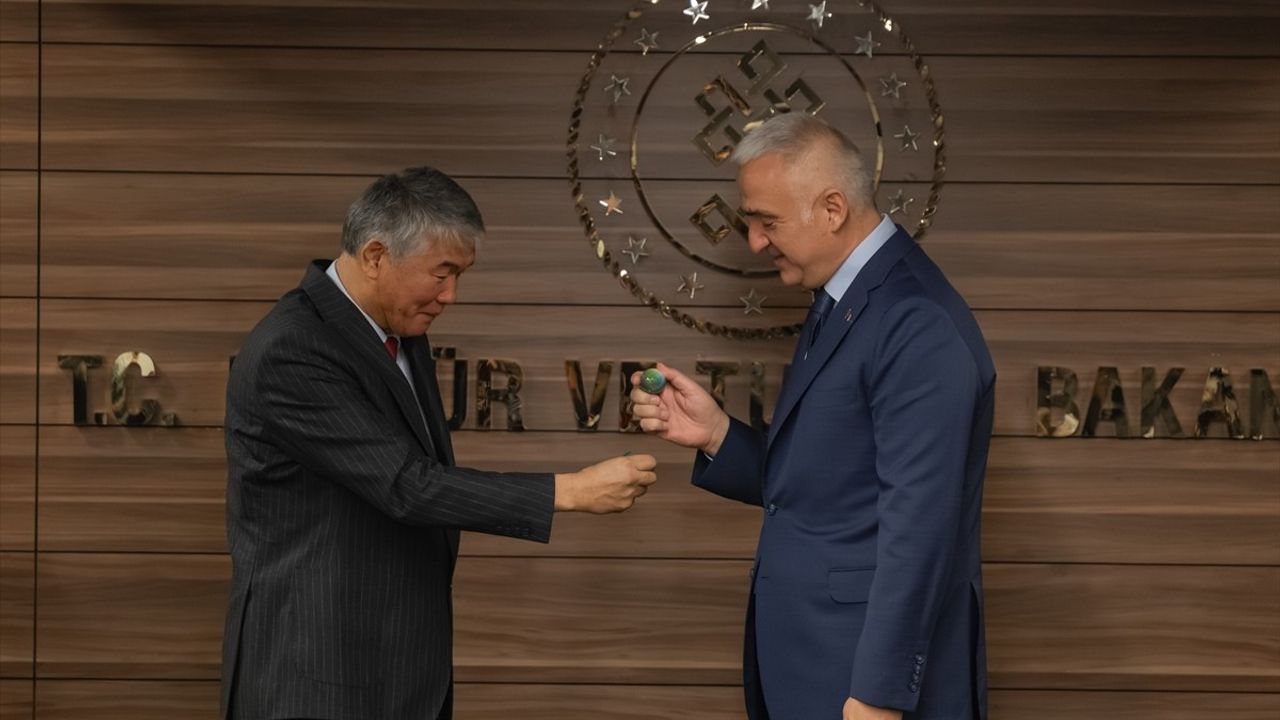 Kültür ve Turizm Bakanı Ersoy, TÜRKSOY Heyetini Kabul Etti