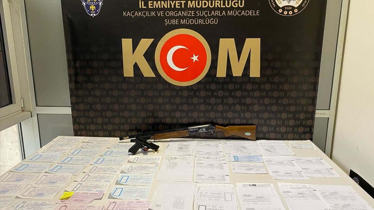 Kütahya Merkezli Suç Örgütüne Yapılan Operasyonda 7 Şüpheli Gözaltına Alındı