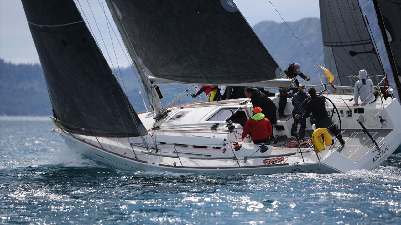 Marmaris MIYC Kış Trofesi'nin 5. Ayak Yarışları Tamamlandı