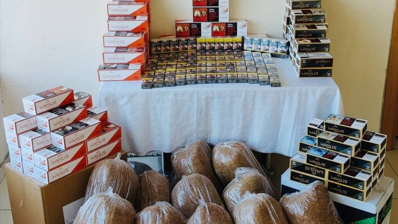 Mersin'de 30 Bin 180 Makaron Ele Geçirildi