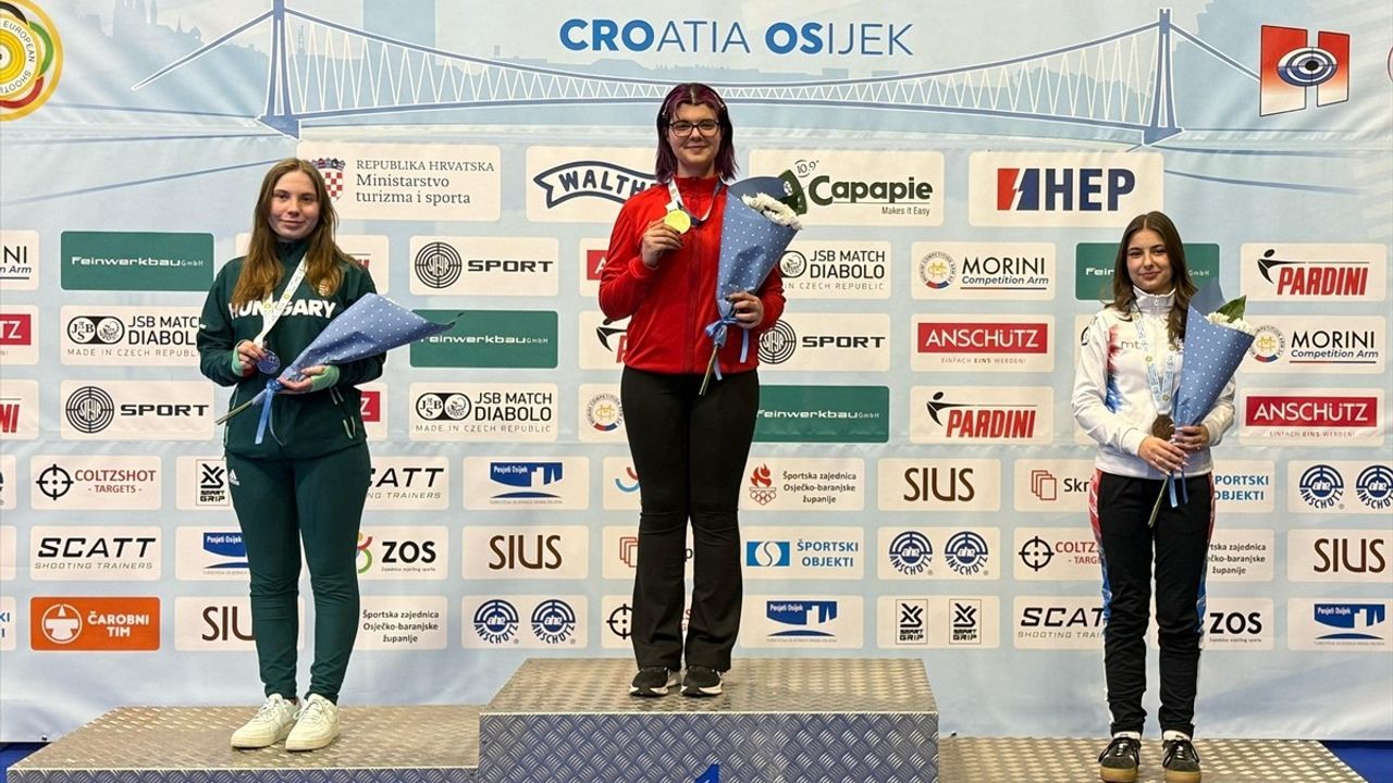 Milli Atıcılar Avrupa Gençler Şampiyonası'nda Başarı Elde Etti