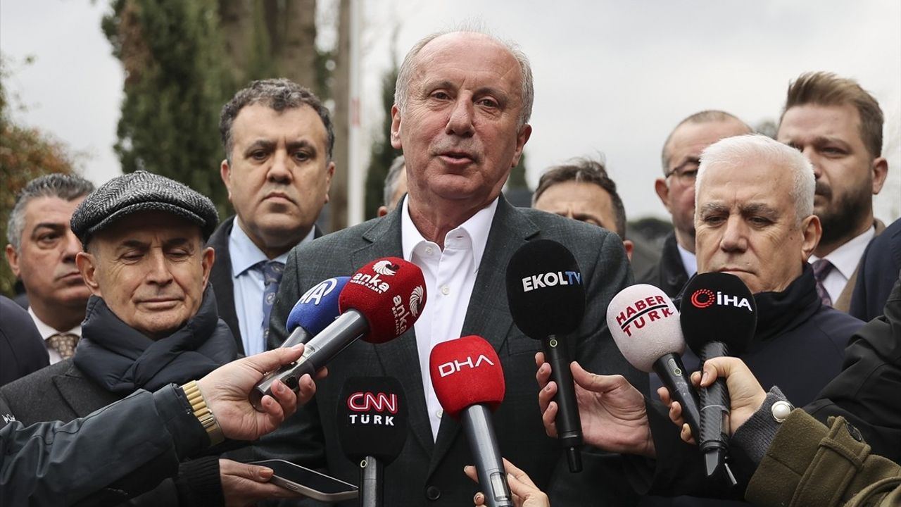 Muharrem İnce ve Belediye Başkanları, Gözaltına Alınan İBB Başkanı İmamoğlu'nu Ziyaret Etti