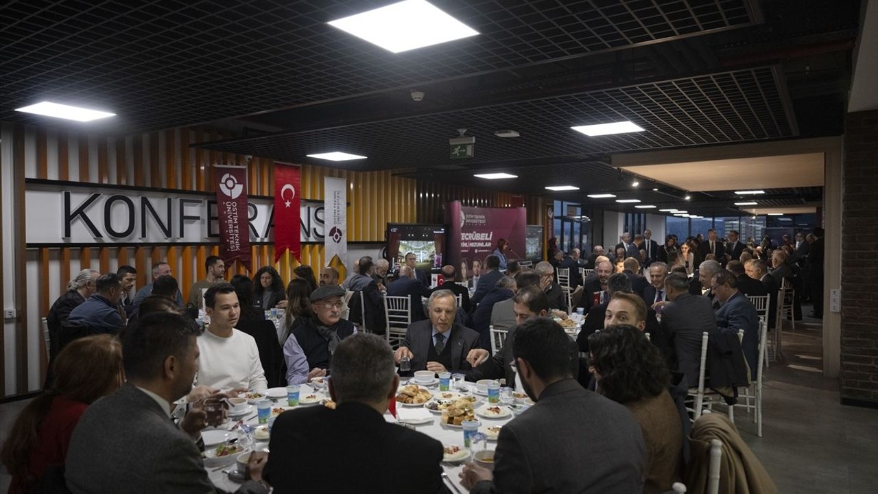 OSTİM Teknik Üniversitesi'nde Geleneksel İftar Programı Gerçekleştirildi